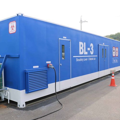 空气传播感染隔离实验室 - BSL-3 Lab - Wosem - 用于动物研究 / 便携式 / 模块化