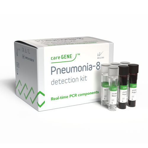 肺炎快速诊断套装 - careGENE&trade; Pneumonia-8 detection kit (RUO) - WELLS BIO - 嗜肺军团菌 / 肺炎链球菌 / 衣原体肺炎