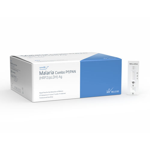 疟疾快速诊断检测 - careUS&trade; Combo Pf/PAN (HRP2/pLDH) Ag - WELLS BIO - 传染病 / 抗原 / 寄生虫