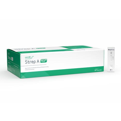 A型链球菌快速诊断检测 - careUS™ Strep A Plus - WELLS BIO - 传染病 / 抗原 / 喉咙