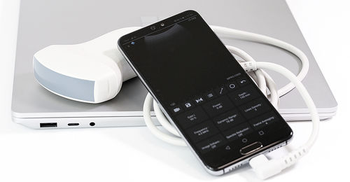手持式B超机 - MicrUs Pro  - TELEMED - 用于多功能超声检查 / 黑白 / 频谱多普勒