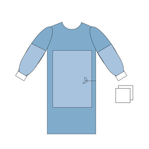 男女通用外科手术服 - G-21M-SMS-L3 - Hydrex International SARL - XXL / L / M