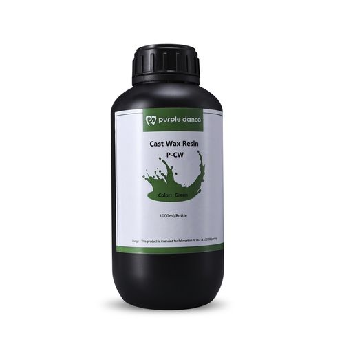 蜡牙科材料 - P-CW - Shenzhen Purple Dance Technology Co., Ltd. - 树脂材质 / 用于3D打印 / 流动式