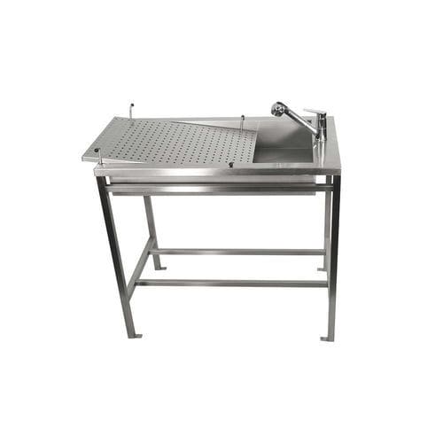 兽医诊所工作台 - TA170050 - Vetinox - 用于牙科实验室 / 带水槽