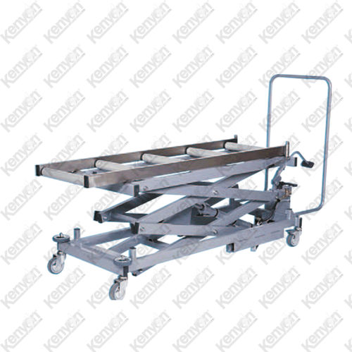 抬高殡葬车 - Mortuaryequipment.net - 液压 / 不锈钢 / 高度可调节