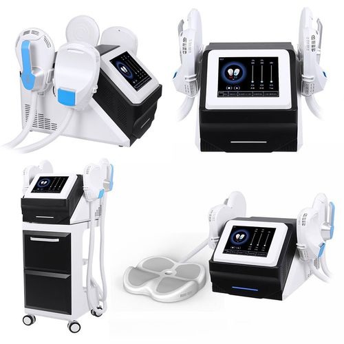 磁脉冲美体仪 - Portable 4 handle Emslim with Palvic Repair Cusion - Miramhoo Aesthetics - 肌肉电刺激塑身装置