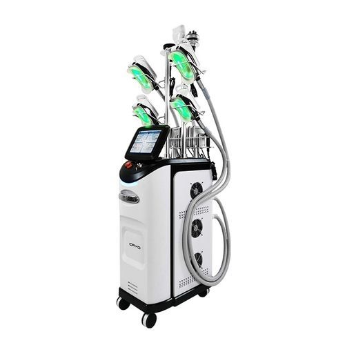 冷冻溶脂仪 - 4 handle Cryo&cavittaion RF&Lipolaser-3 - Miramhoo Aesthetics - 真空抽吸塑身仪 / 超声波溶脂仪 / 推车式