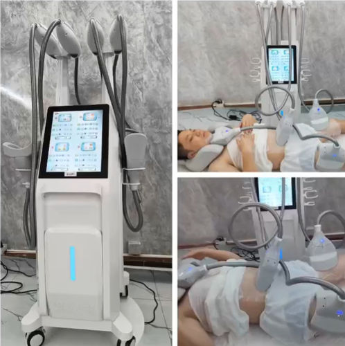 冷冻溶脂仪 - 4 handle 6 cartridges Cryolipolysis-1 - Miramhoo Aesthetics - 推车式