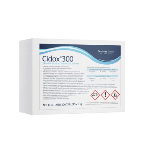 地板和表面抗菌剂 - Cidox® - Scotmas Group - 粉末 / 氯基