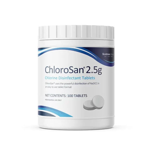 地板和表面抗菌剂 - ChloroSan® - Scotmas Group - 粉末 / 氯基