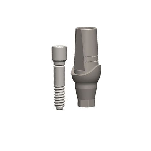 钛种植体基台 - CANS - Dental Evolutions, Inc - 内六角形 / 直线型 / 短