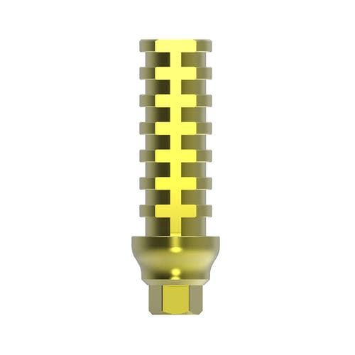 钛种植体基台 - HEX RP TEMPORARY NON ROTATING ABUTMENT - IML Swiss Dental Implants - 内六角形 / 直线型 / 临时