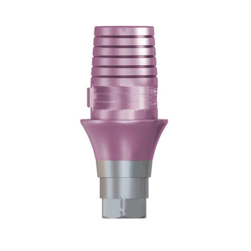 钛种植体基台 - CC NP TBase SHIFT NON ROTATING ABUTMENT H0.5 - IML Swiss Dental Implants - 锥形 / 直线型 / 钛基