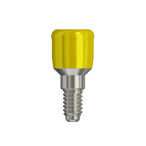钛种植体基台 - HEX RP FLEXATOR STRAIGHT ABUTMENT H1 - IML Swiss Dental Implants - 内部 / 直线型 / 螺杆