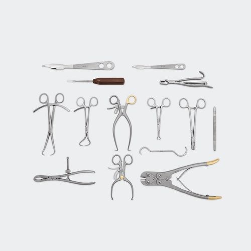 兽用医疗器械套件 / 矫形手术 - KOLarge - Blue Surgical Instruments - 大型动物