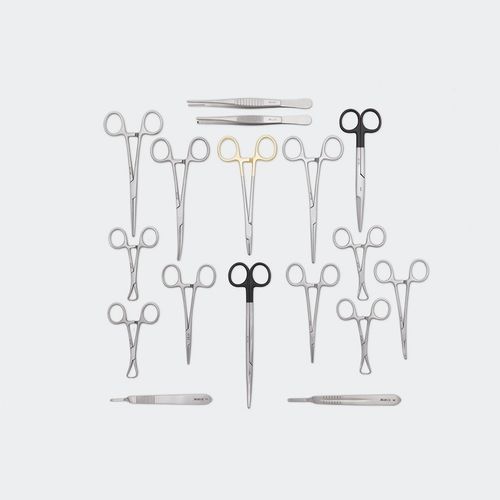 兽用医疗器械套件 / 普通外科手术 - KCGB - Blue Surgical Instruments