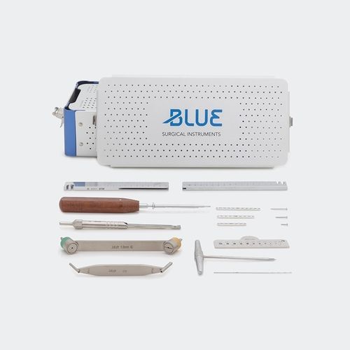 兽用医疗器械套件 / 普通外科手术 - KPP15 - Blue Surgical Instruments