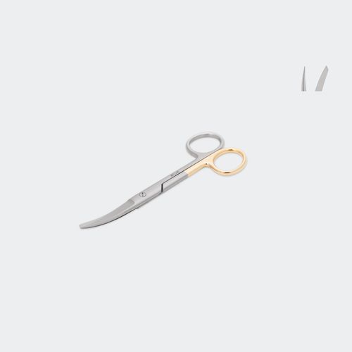 手术医用剪 - TCMTAR145C - Blue Surgical Instruments - 兽用 / 弯曲