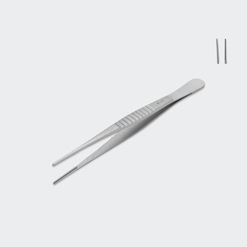 兽医钳 - DBA150 - Blue Surgical Instruments - 抓取织物 / DeBakey / 带齿