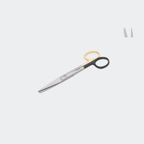 手术医用剪 - TCMTAR145RE - Blue Surgical Instruments - 兽用 / 直线型