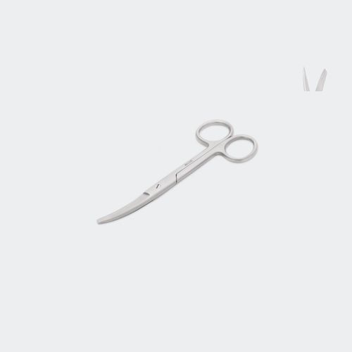 手术医用剪 - TCAR145C - Blue Surgical Instruments - 兽用 / 弯曲
