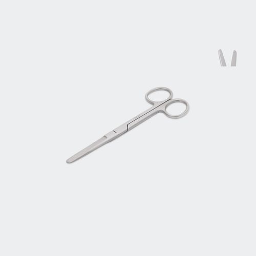手术医用剪 - TCRR145R - Blue Surgical Instruments - 兽用 / 直线型
