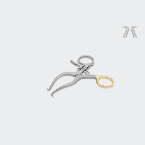 兽医外科手术牵开器 - MNGLP90 - Blue Surgical Instruments - 动物用