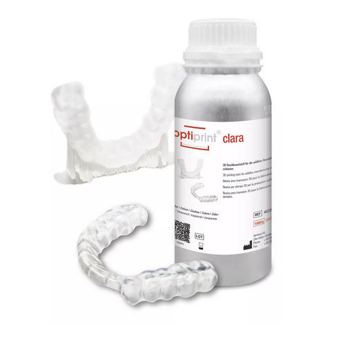 树脂材质牙科材料 - optiprint clara  - Dentona AG - 用于治疗固定托 / 用于3D打印 / 光聚合