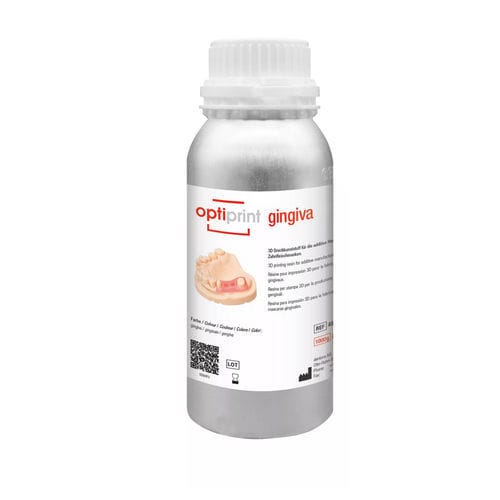树脂材质牙科材料 - optiprint gingiva 2.0  - Dentona AG - 用于3D打印 / 牙龈 / 光聚合