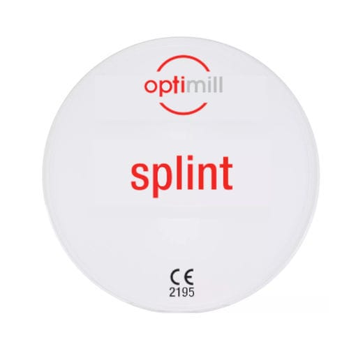 聚酰胺牙科材料 - optimill splint - Dentona AG - 牙齿修复 / 用于治疗固定托 / 透明