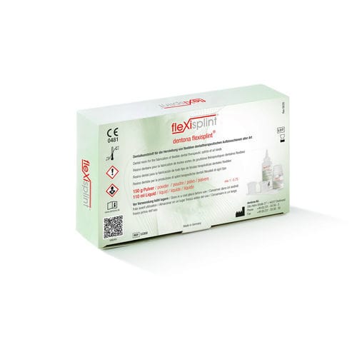 热塑性塑料牙科材料 - flexisplint ® - Dentona AG - 树脂材质 / 用于治疗固定托 / 粉末