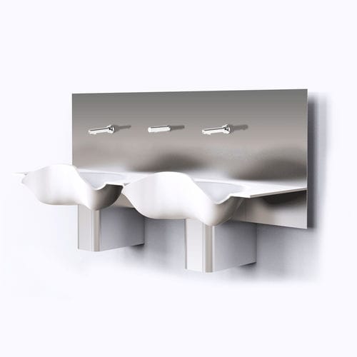 2台式外科洗手池 - OR-L136 - LASA - 不锈钢 / Corian®可丽耐 / 电子控制