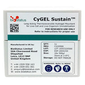 染色液试剂 - CyGEL Sustain™ - BioStatus - 用于研究 / 用于细胞学 / 水凝胶
