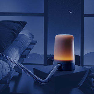 睡眠呼吸暂停治疗CPAP呼吸机 - Haloa - Sleepinnov - 成人 / 带加湿器 / 便携式