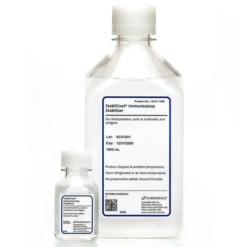 稳定剂试剂 - StabilCoat™  - Surmodics IVD, Inc. - 酶联免疫吸附试验 / 免疫学 / 牛基