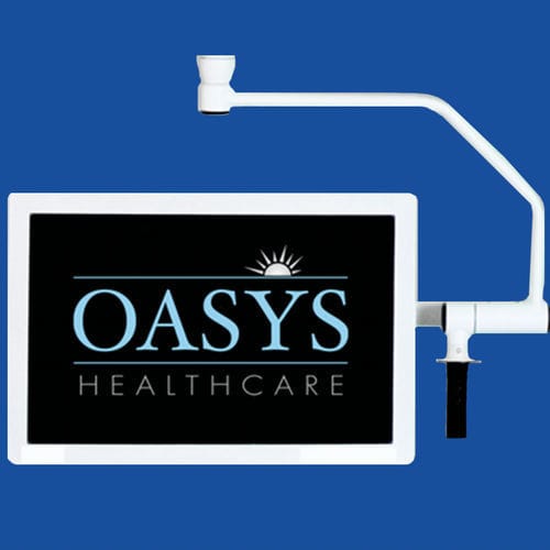 监测仪设备支架 - Yokes - Oasys Healthcare - 多媒体终端 / 伸缩