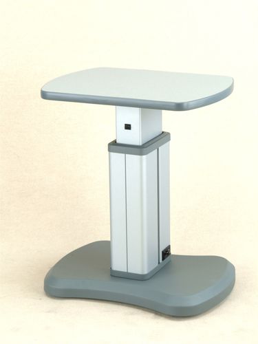 电动眼科仪器台 - Hercules Steel Base - F.I.S.O - Fabbrica Italiana Strumenti Oftalmici - 可调高度 / 带滑轮