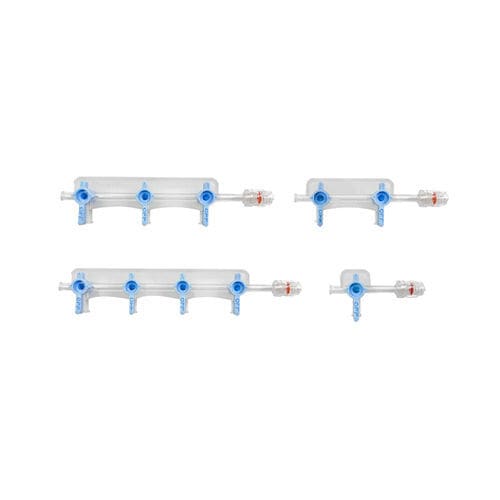 单管道无针输液接头 - A03MC series - HuBioMed - 双通 / 4通 / 3 通型