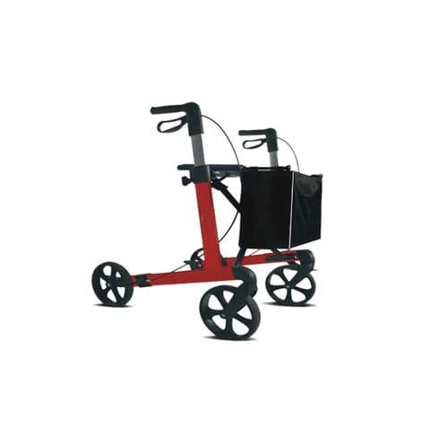 4轮助行车 - LR550 - Shanghai Meddo Medical Devices Co., Ltd. - 铝质边框 / 带座椅 / 折叠