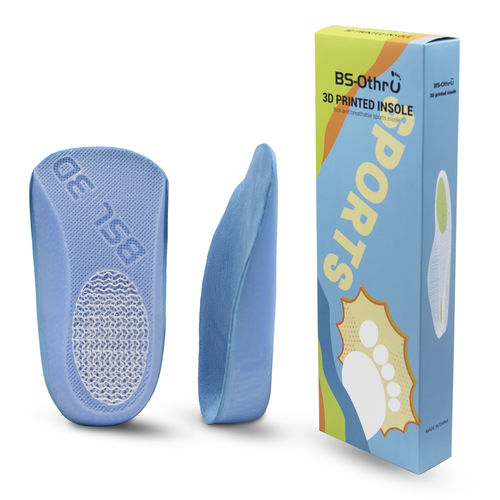 四分之三矫正鞋垫 / 带脚跟垫 - Plantar Fasciitis - BASINGLEAD - 带纵弓垫 / 成人 / 足底筋膜炎