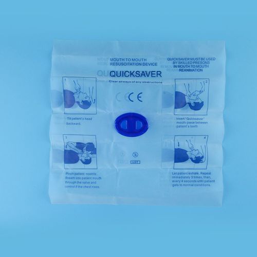 口对口负压口罩 - 3027D - Shenzhen WAP-health Technology - 心肺复苏CPR / PVC / 一次性