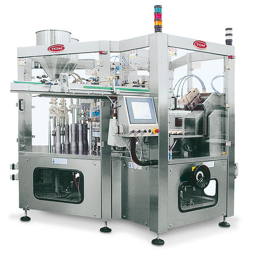 自动灌装机 - T242 - TGM - TECNOMACHINES srl - 落地式 / 紧凑型 / 用于管道