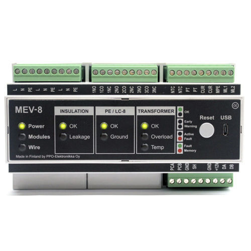 手术室用绝缘监测装置 - MEV&reg;-8 - PPO-Elektroniikka Oy - 重症监护科 / 第2组医疗地点 / IEC 60364-7-710