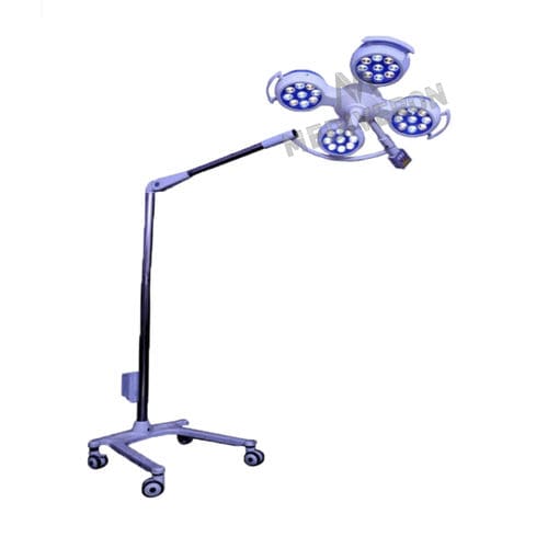 移动式无影灯 - MVL-4C - Mediveron - LED / 220 V/50 Hz / 96