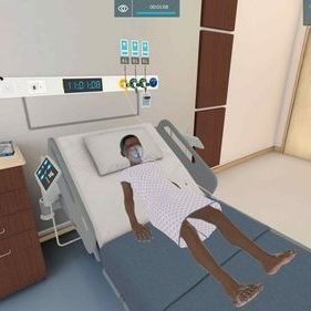 肺病学软件 - Asthma Exacerbation - UbiSim - 用于护士护理 / 儿科 / 哮喘患者管理