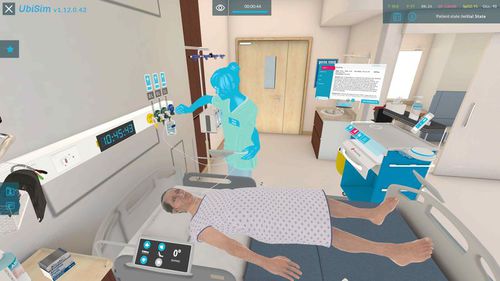 医用软件 - COPD - UbiSim - 肺病学 / 培训 / 模拟