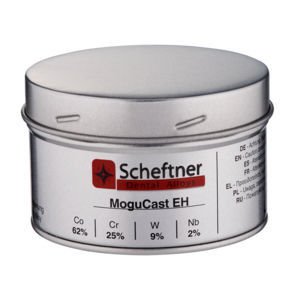 钴铬合金牙科材料 - MoguCast EH - scheftner dental - 合金 / 牙齿修复 / 流动式