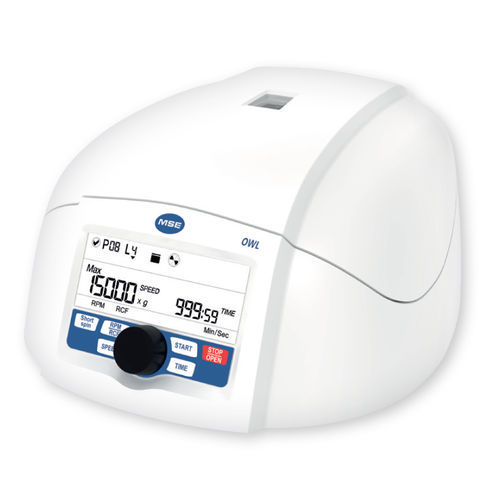 实验室微量离心机 - OWL  - MSE - MEDICAL SCIENTIFIC EQUIPMENT - 多功能 / 台式 / 紧凑型