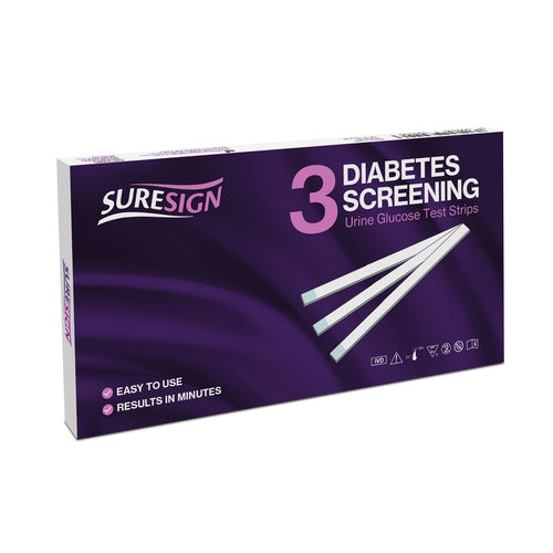 糖尿病快速诊断检测 - Suresign - 葡萄糖 / 尿液 / 血液