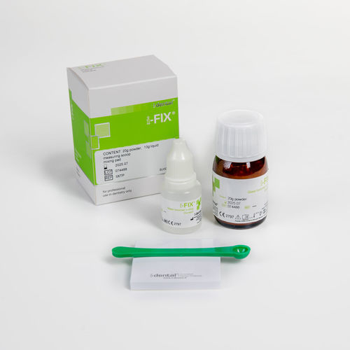 牙嵌牙齿胶粘剂 - i-FIX - i-dental - 用于牙齿填补物 / 正畸托槽 / 用于牙冠